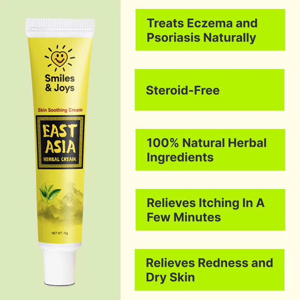 East Asia Eczema & Psoriasis Natural Herbal Cream (Copy)